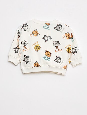 Sudadera abrigada estampada 'Disney'