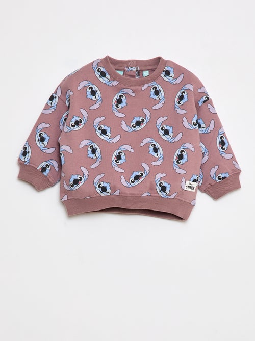 Sudadera abrigada estampada 'Disney' - Kiabi