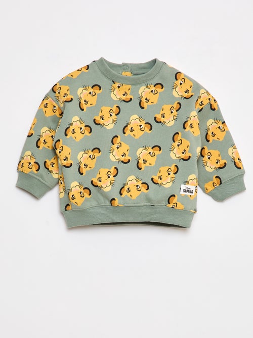 Sudadera abrigada estampada 'Disney' - Kiabi
