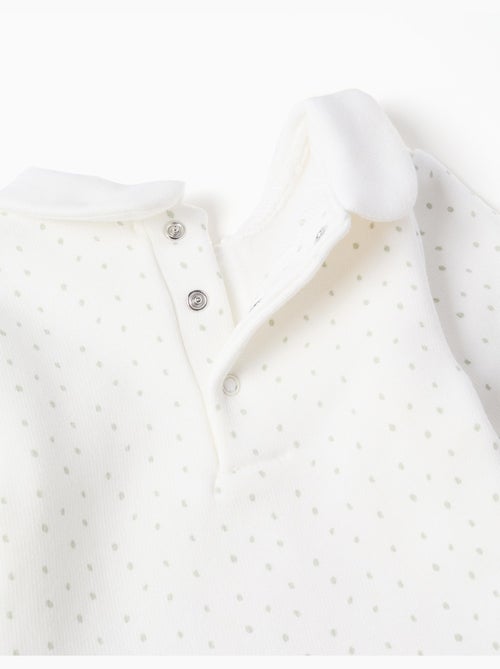 Sudadera Acolchada con Cuello Peter Pan - Kiabi