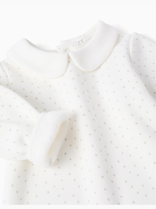 Sudadera Acolchada con Cuello Peter Pan - Kiabi