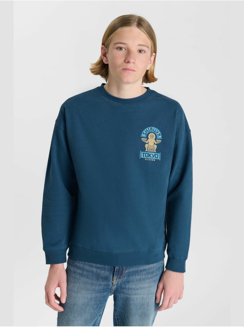Sudadera ADDABO Azul - Kiabi