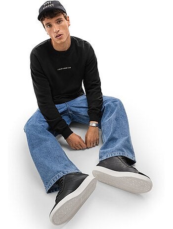 Sudadera algodón orgánico hombre lifestyle hombre relax