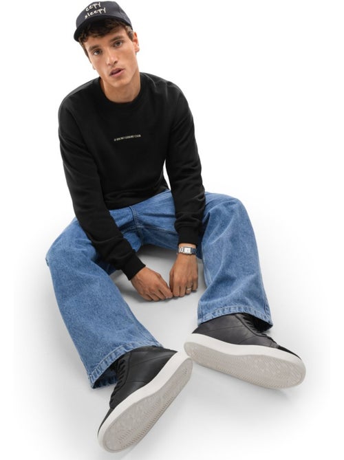 Sudadera algodón orgánico hombre lifestyle hombre relax - Kiabi