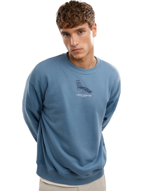 Sudadera algodón orgánico hombre lifestyle hombre summer - Kiabi
