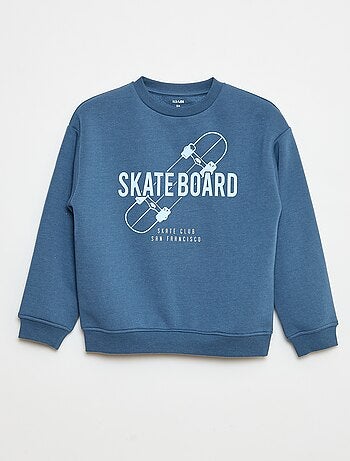 Sudadera ancha con estampado