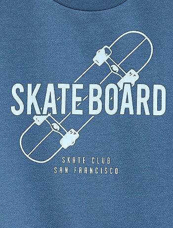 Sudadera ancha con estampado