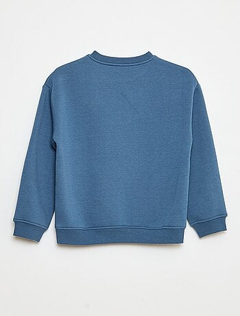 Sudadera ancha con estampado