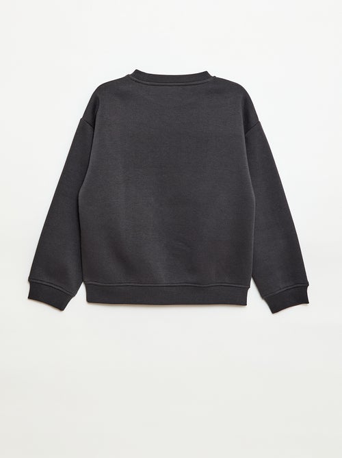 Sudadera ancha con estampado - Kiabi