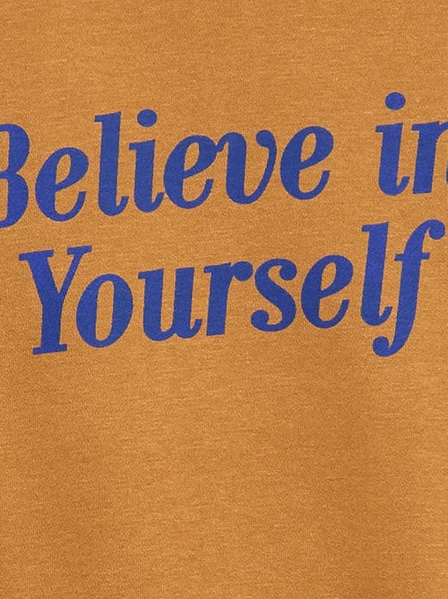 Sudadera ancha con estampado - Kiabi