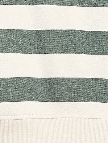 Sudadera ancha con estampado