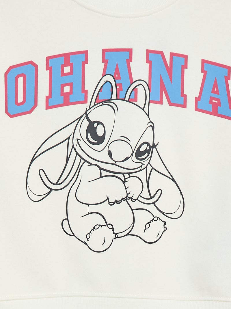 Sudadera \'Angel\' \'Disney\' Blanco - Kiabi