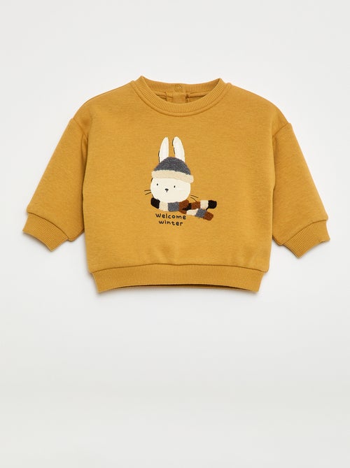 Sudadera animada de manga larga - Kiabi