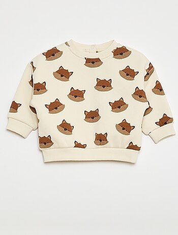 Sudadera animada de manga larga