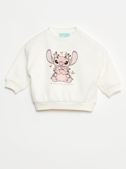 Sudadera animada fantasía 'Disney' 'Angel' en algodón - Kiabi