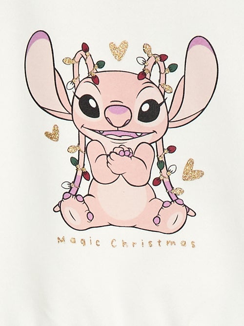 Sudadera animada fantasía 'Disney' 'Angel' en algodón - Kiabi