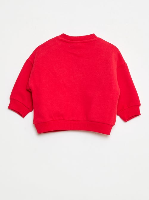 Sudadera animada fantasía 'Disney' 'Marie' de algodón - Kiabi