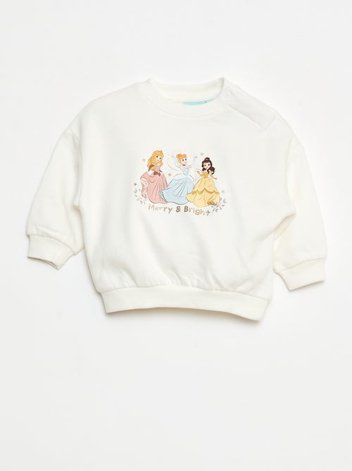 Sudadera animada fantasía 'Disney' 'Princesas' en algodón - Kiabi