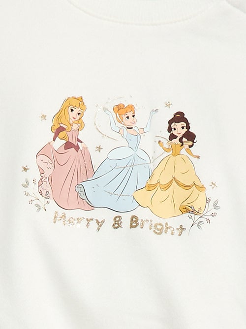 Sudadera animada fantasía 'Disney' 'Princesas' en algodón - Kiabi