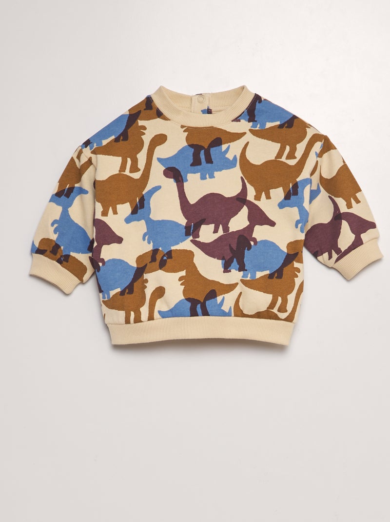 Sudadera 'animales' BEIGE - Kiabi