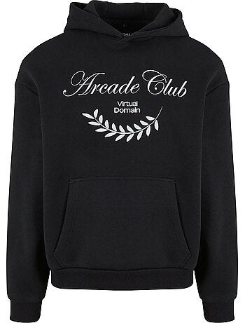 Sudadera arcade club diseño suave para hombre - mister tee