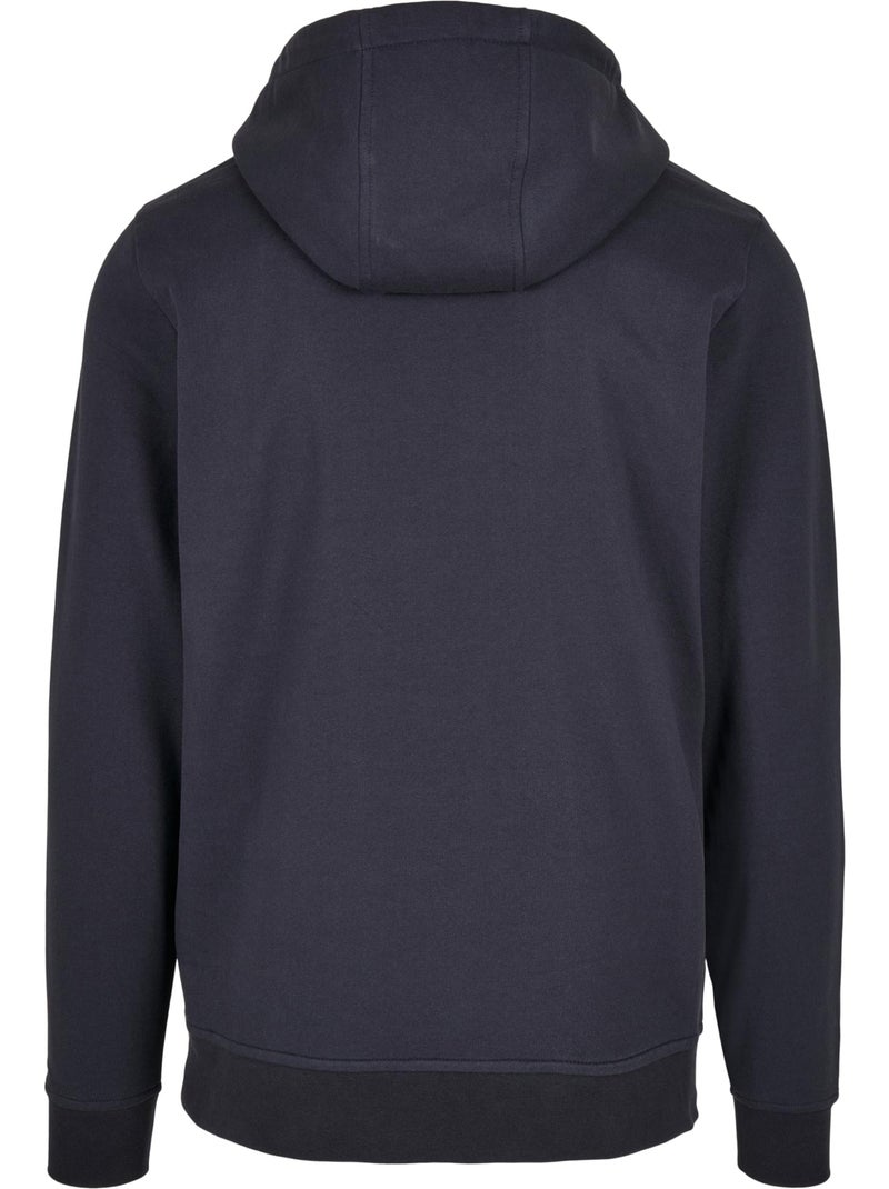 Sudadera basic para hombre - build your brand Azul marino - Kiabi