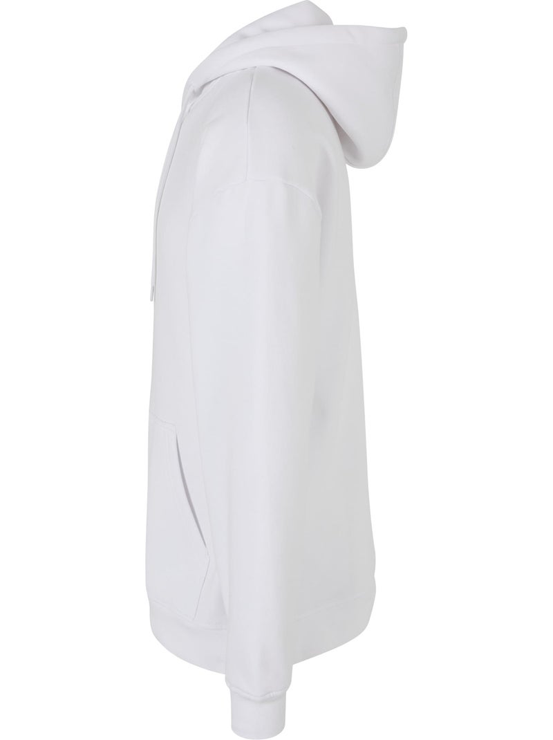 Sudadera basic para hombre - build your brand Blanco - Kiabi