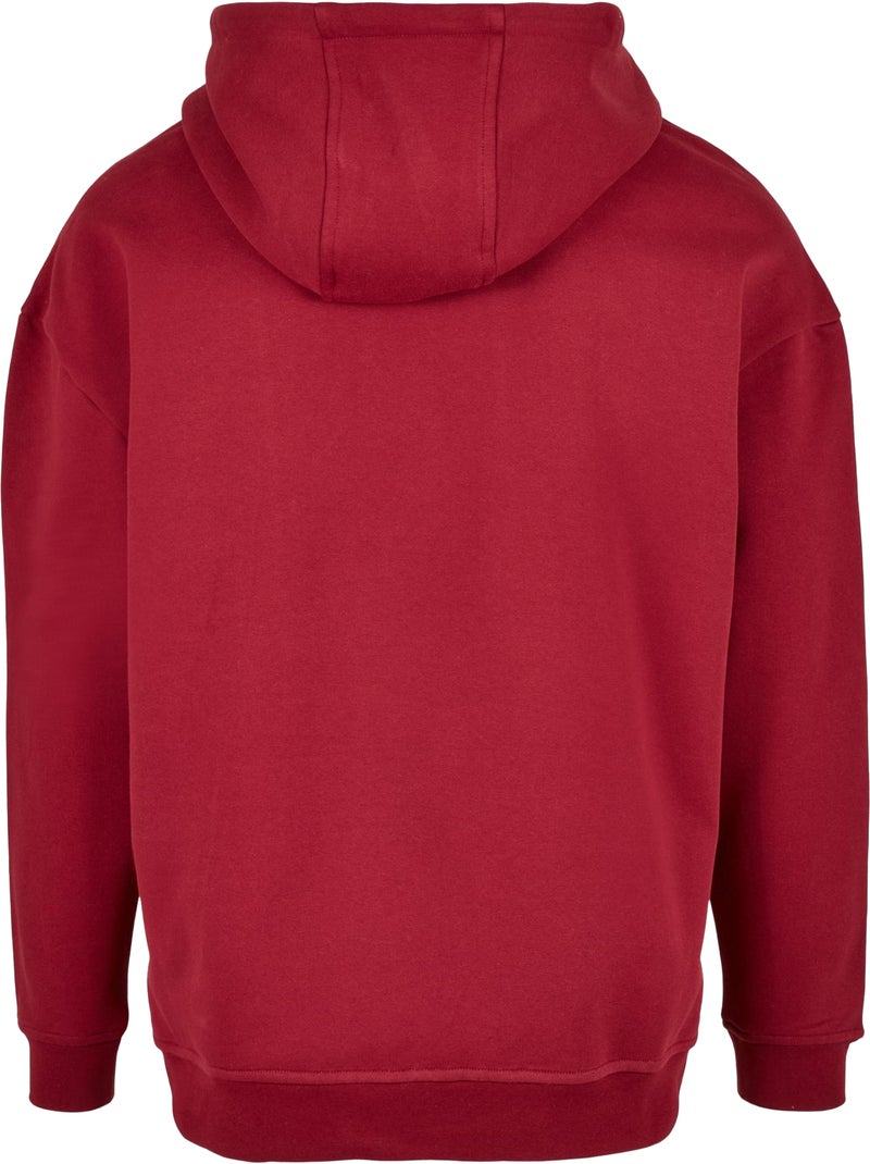 Sudadera basic para hombre - build your brand Burdeos - Kiabi