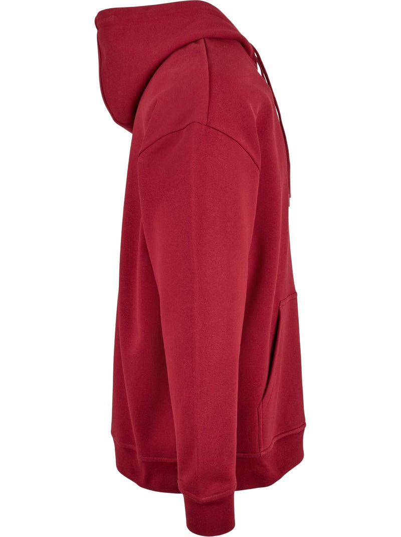 Sudadera basic para hombre - build your brand Burdeos - Kiabi