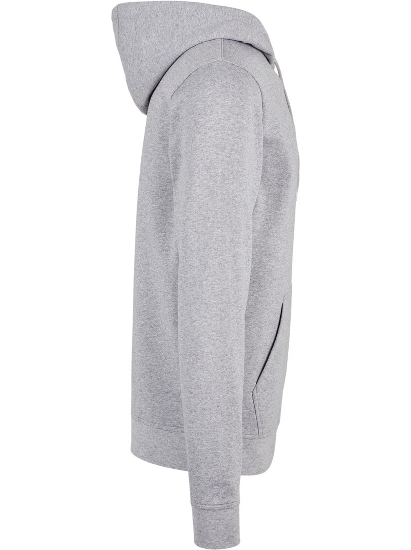 Sudadera basic para hombre - build your brand Gris jaspeado - Kiabi