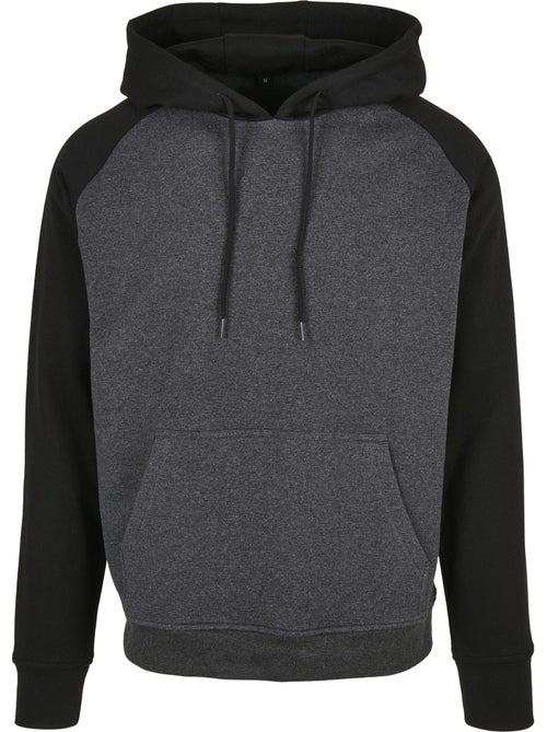 Sudadera basic raglan para hombre - build your brand - Kiabi
