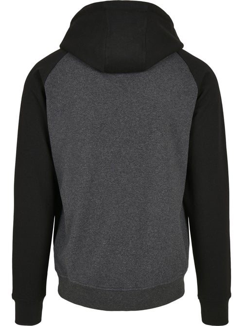 Sudadera basic raglan para hombre - build your brand - Kiabi