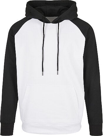 Sudadera basic raglan para hombre - build your brand