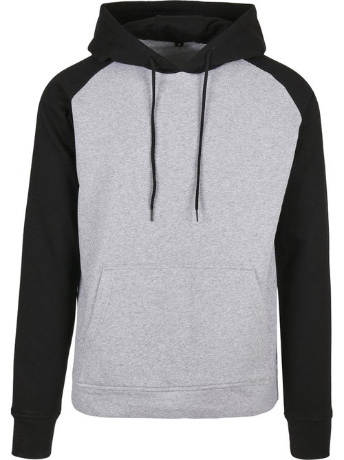 Sudadera basic raglan para hombre - build your brand - Kiabi