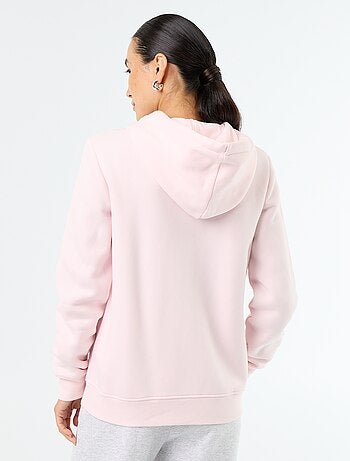 Sudadera con cremallera y capucha básica