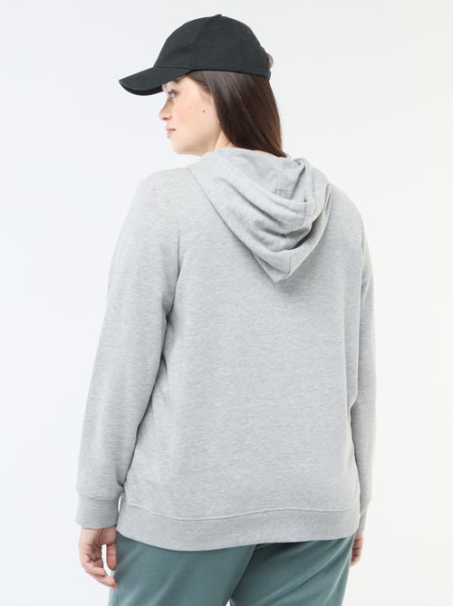 Sudadera básica de felpa - Kiabi