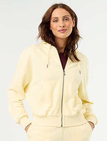 Sudadera básica de felpa ligera
