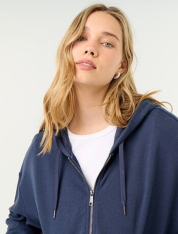 Sudadera básica de felpa ligera