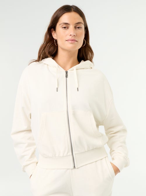 Sudadera básica de felpa ligera - Kiabi Sudadera básica de felpa ligera - Kiabi