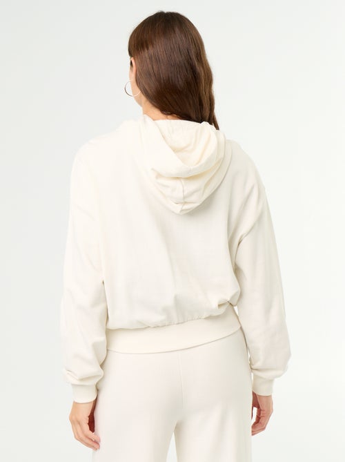Sudadera básica de felpa ligera - Kiabi Sudadera básica de felpa ligera - Kiabi