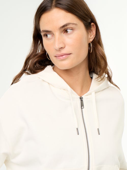 Sudadera básica de felpa ligera - Kiabi Sudadera básica de felpa ligera - Kiabi