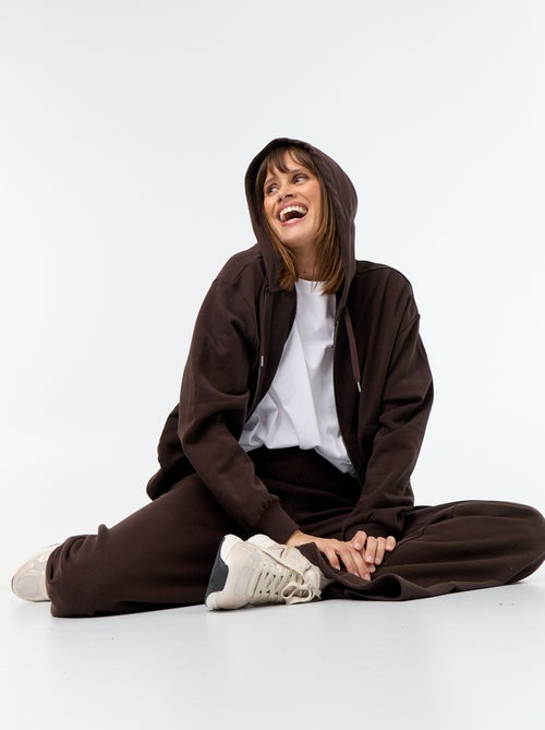 Sudadera básica de felpa ligera - Kiabi Sudadera básica de felpa ligera - Kiabi