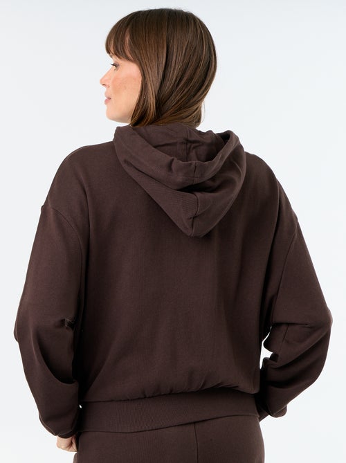 Sudadera básica de felpa ligera - Kiabi Sudadera básica de felpa ligera - Kiabi