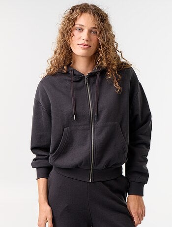 Sudadera básica de felpa ligera