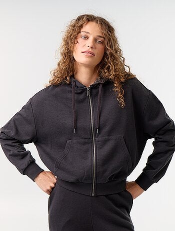 Sudadera básica de felpa ligera