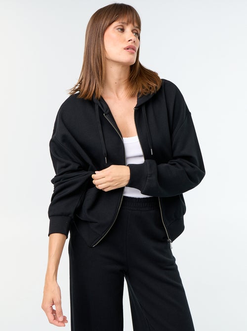 Sudadera básica de felpa ligera - Kiabi Sudadera básica de felpa ligera - Kiabi