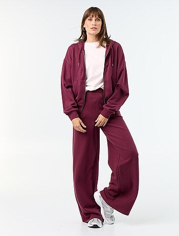 Sudadera básica de felpa ligera