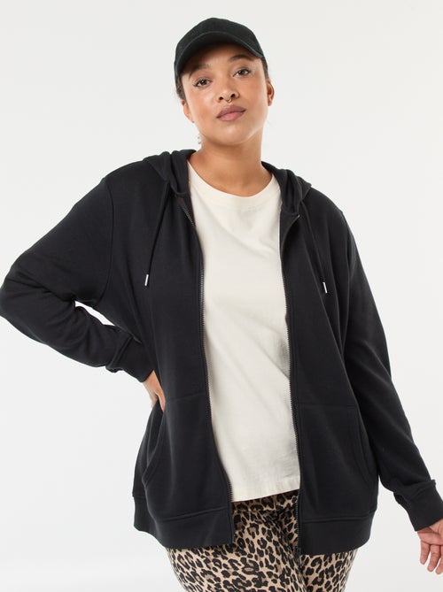 Sudadera básica de felpa - Kiabi