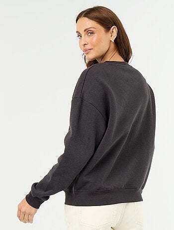 Sudadera básica de felpa