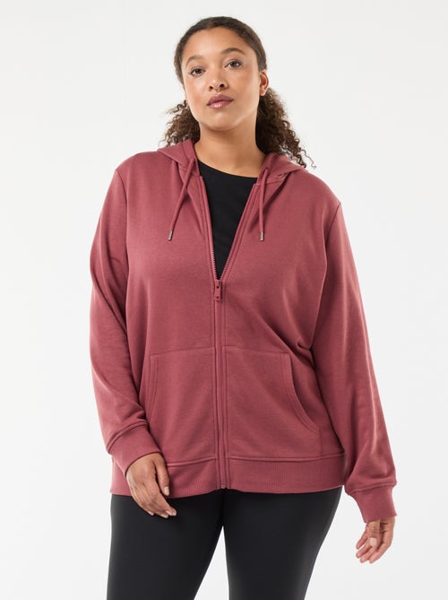 Sudadera básica de felpa - Kiabi